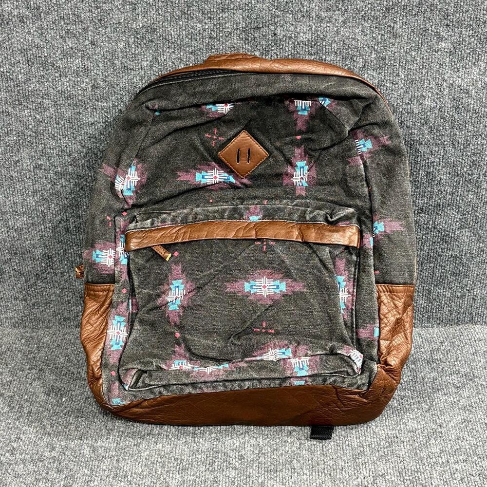 Empyre Black 19" Robin Tribal Backpack Soft Case Skate Laptop School Daypack Bag